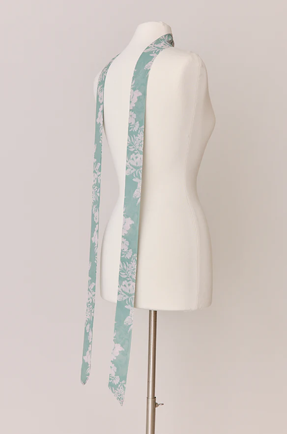 Chiffon Floral Print Skinny Scarf | Made To Order - Image 22