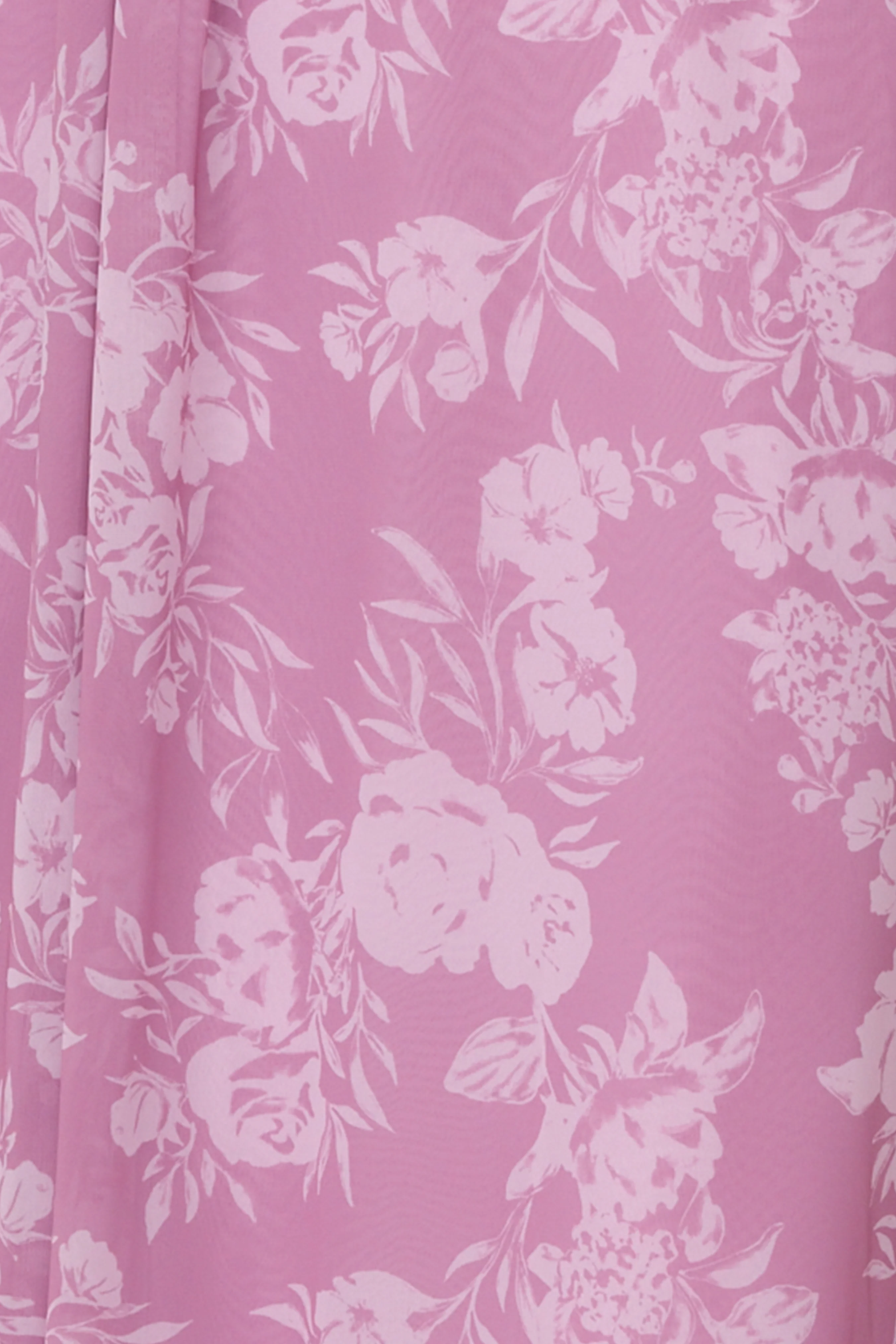 Chiffon Floral Print Tie | Made To Order - Image 14