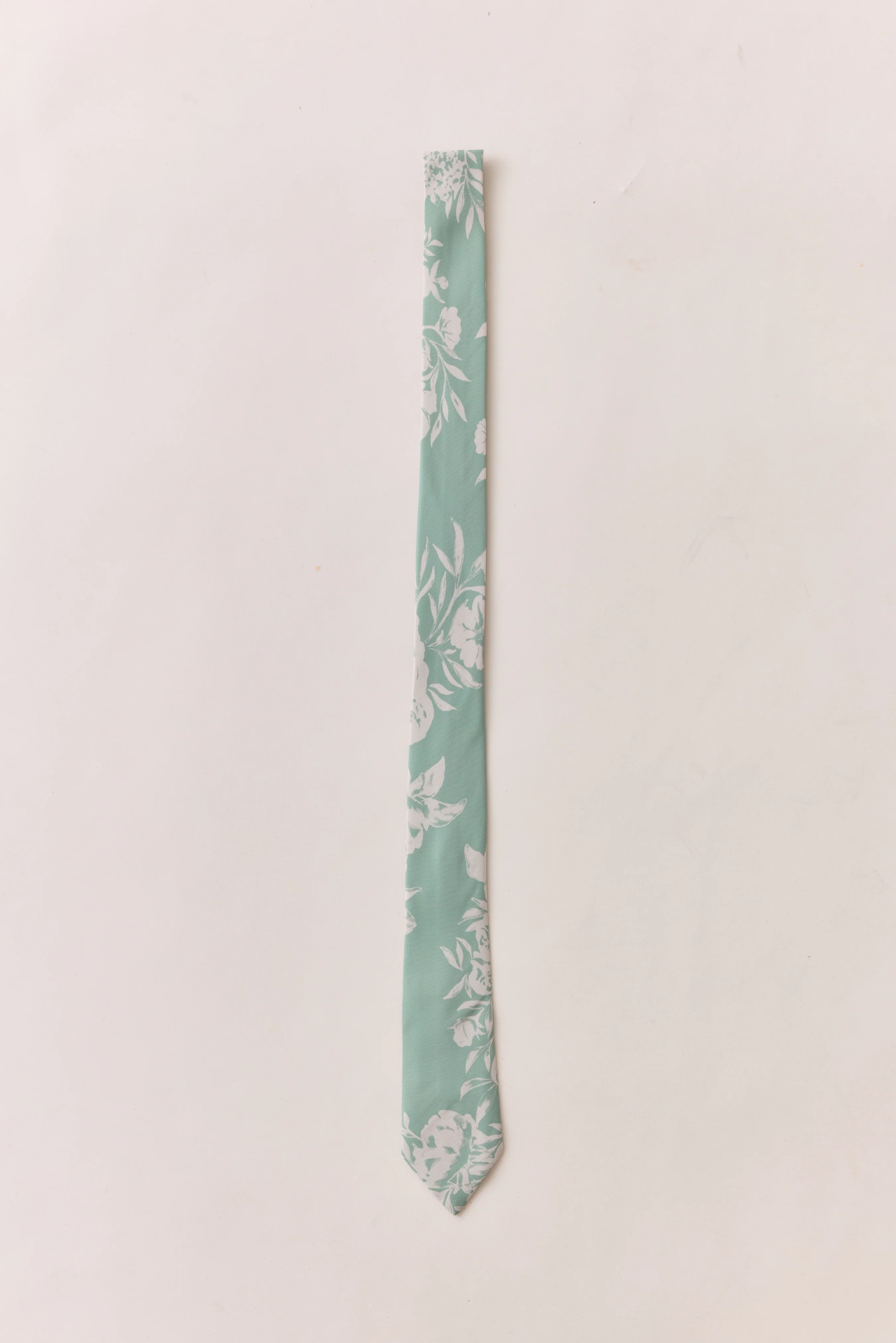 Chiffon Floral Print Tie | Made To Order - Image 15