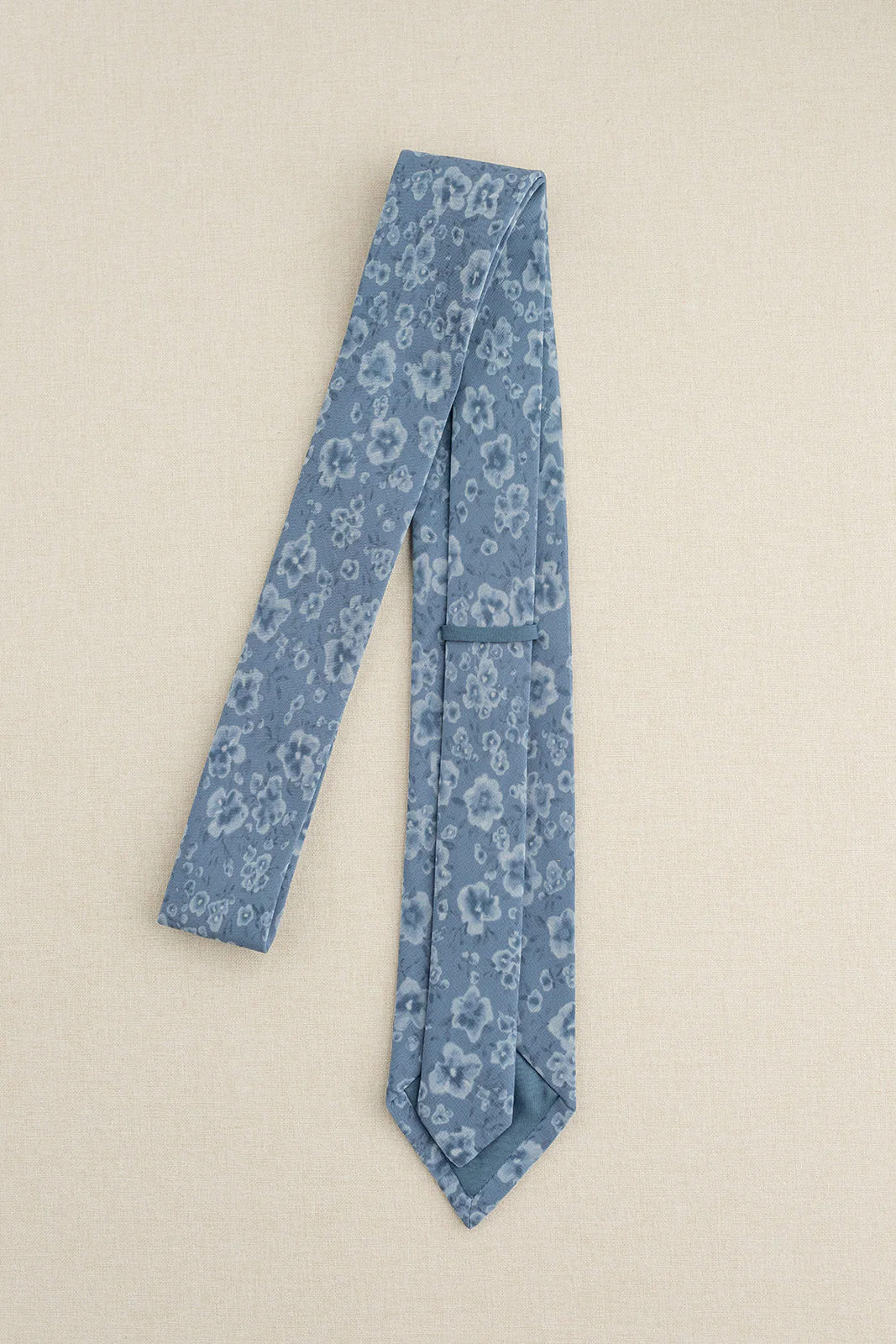 Chiffon Floral Print Tie | Made To Order - Image 4