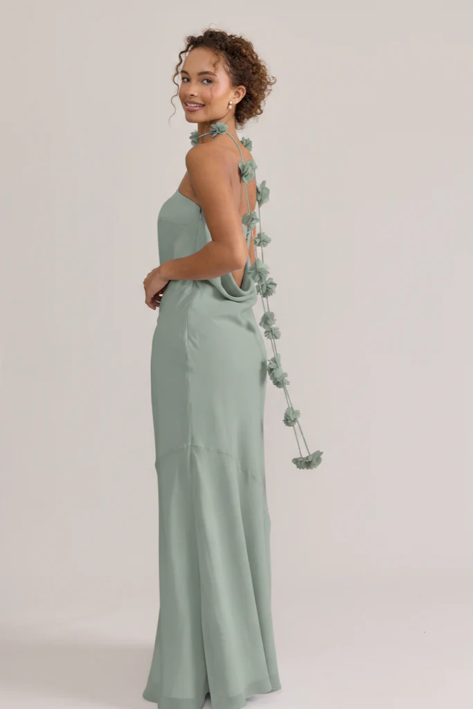 Chiffon Luxe Floral Scarf | Made To Order - Image 15