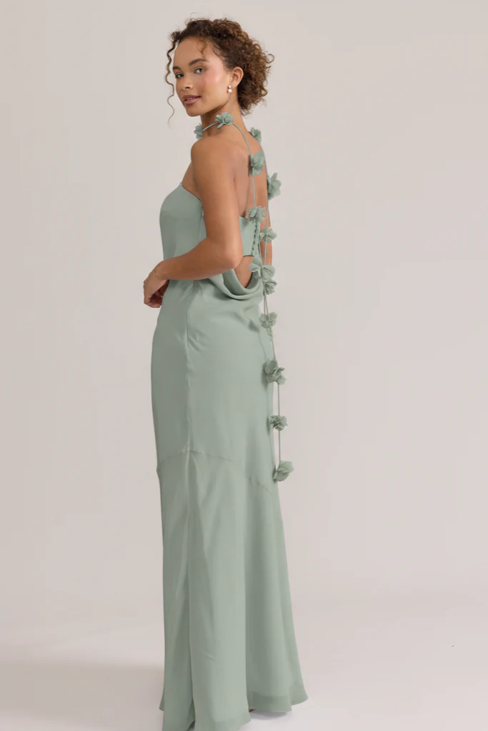 Chiffon Luxe Floral Scarf | Made To Order - Image 16