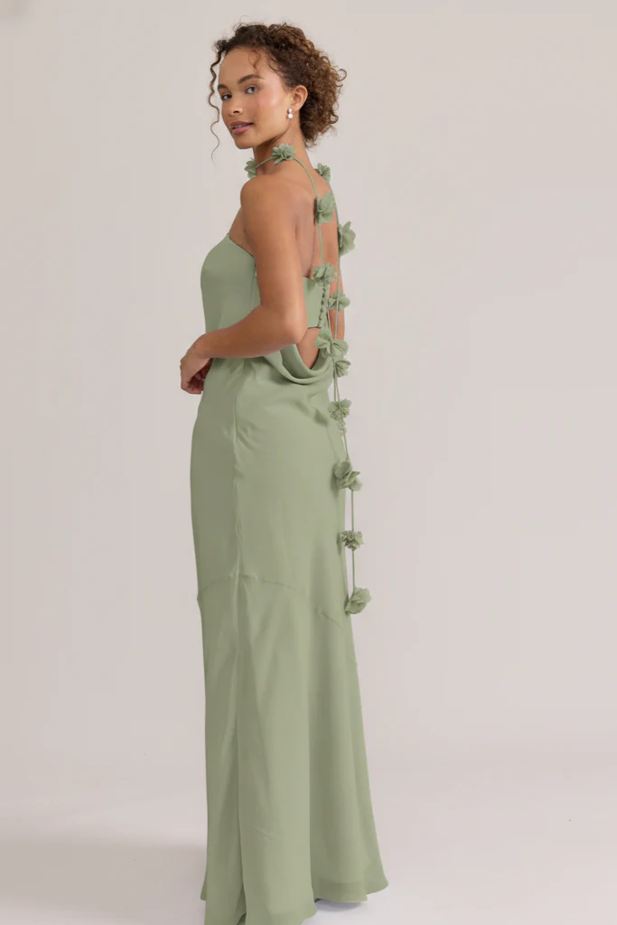 Chiffon Luxe Floral Scarf | Made To Order - Image 3