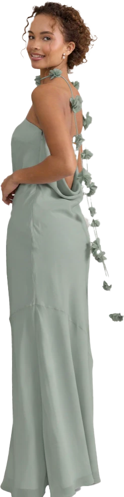 Chiffon Luxe Floral Scarf | Made To Order - Image 44