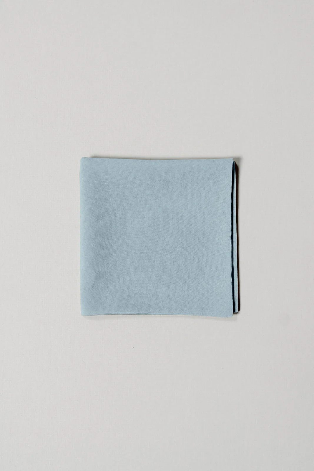 Chiffon Pocket Square | Ready To Ship | Light Blue