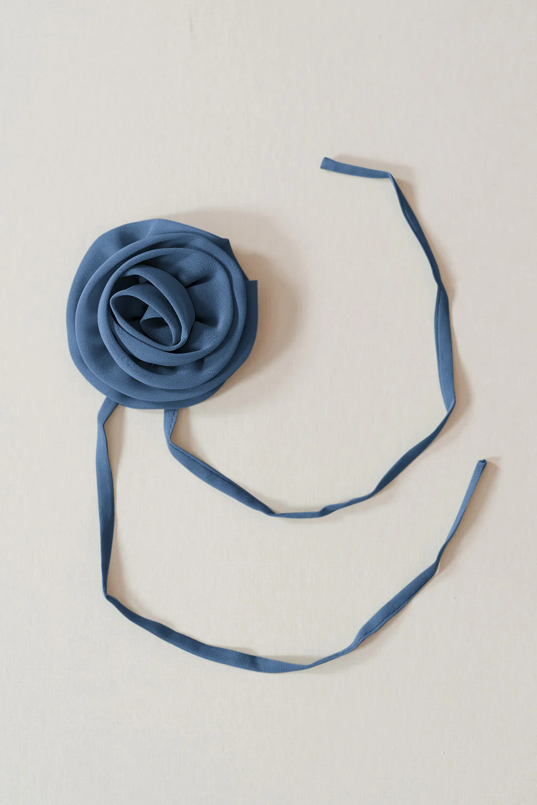 Chiffon Rose Neck Tie | Made To Order - Image 19