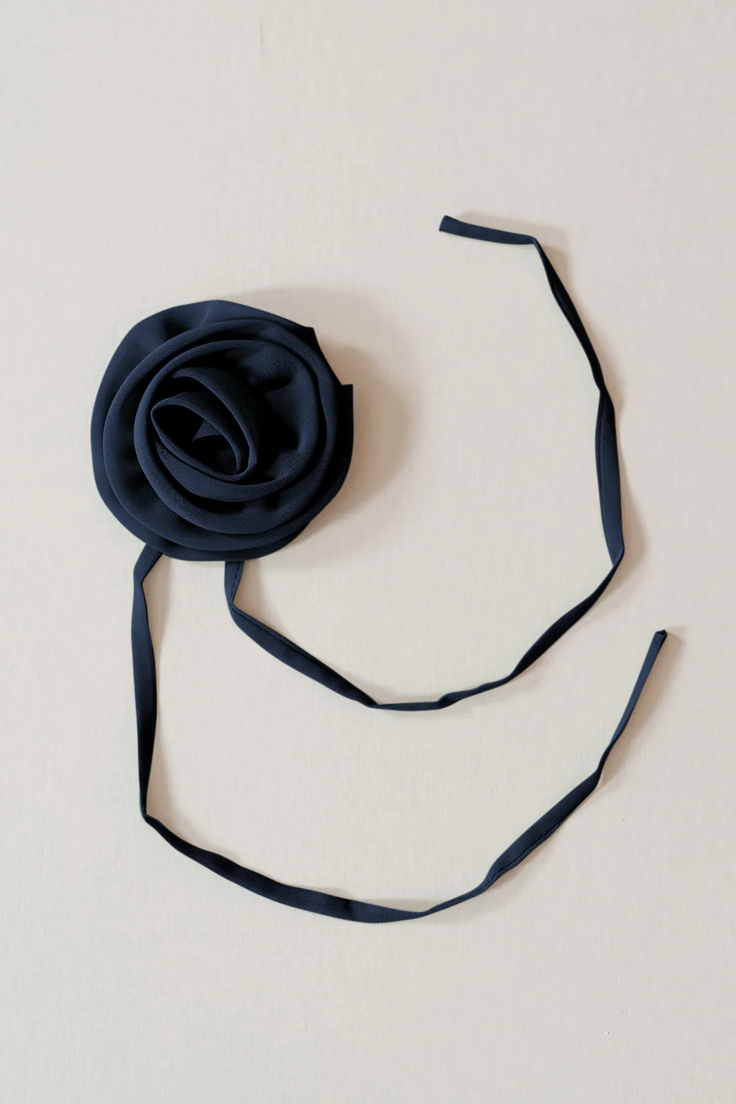 Chiffon Rose Neck Tie | Made To Order - Image 26