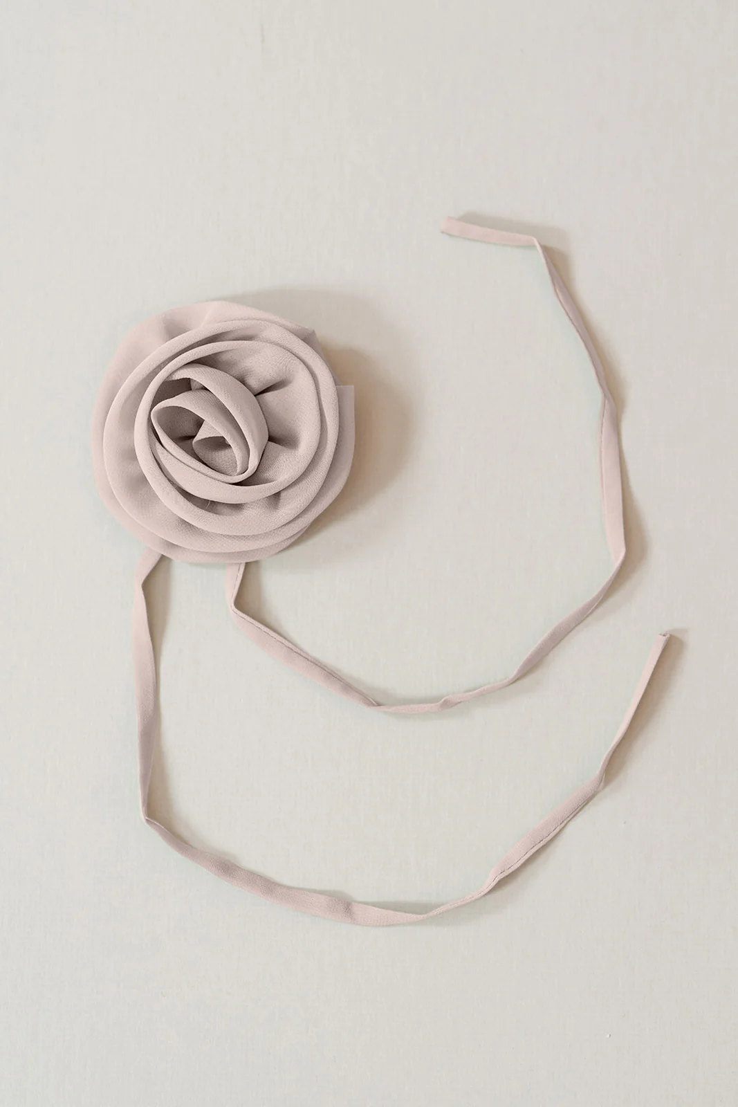 Chiffon Rose Neck Tie | Made To Order - Image 40