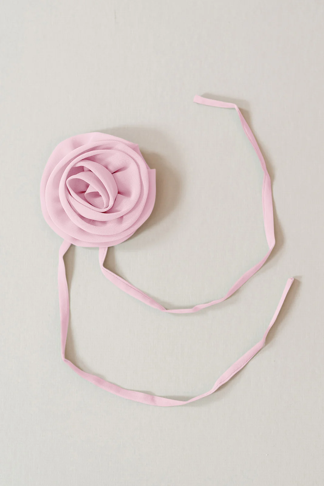 Chiffon Rose Neck Tie | Made To Order - Image 53