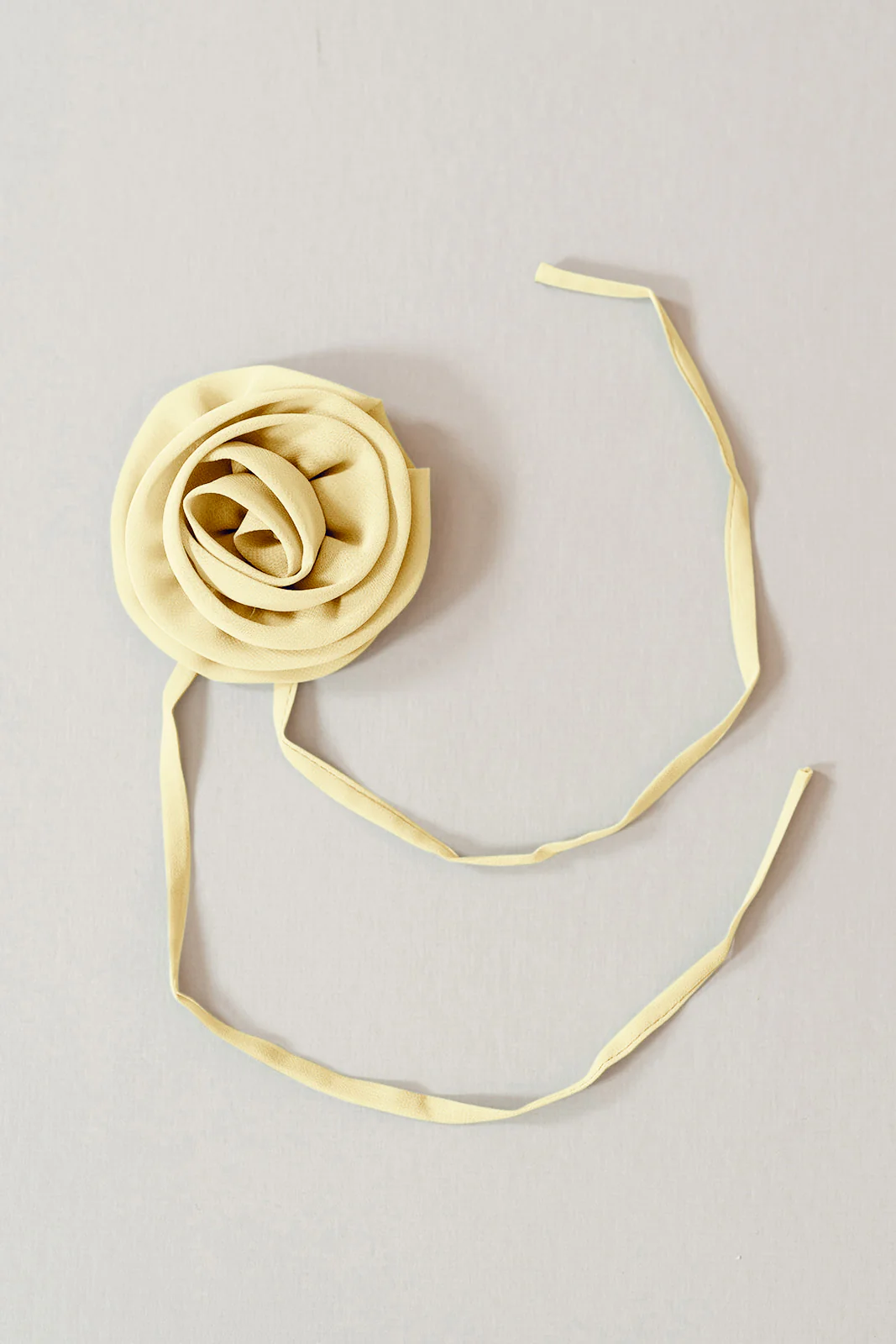 Chiffon Rose Neck Tie | Made To Order - Image 55