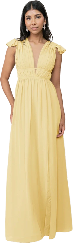 Cora Chiffon Dress | Made To Order - Image 153