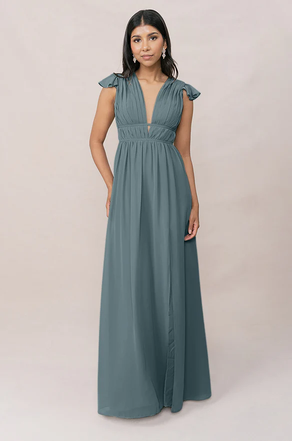 Cora Chiffon Dress | Made To Order - Image 47