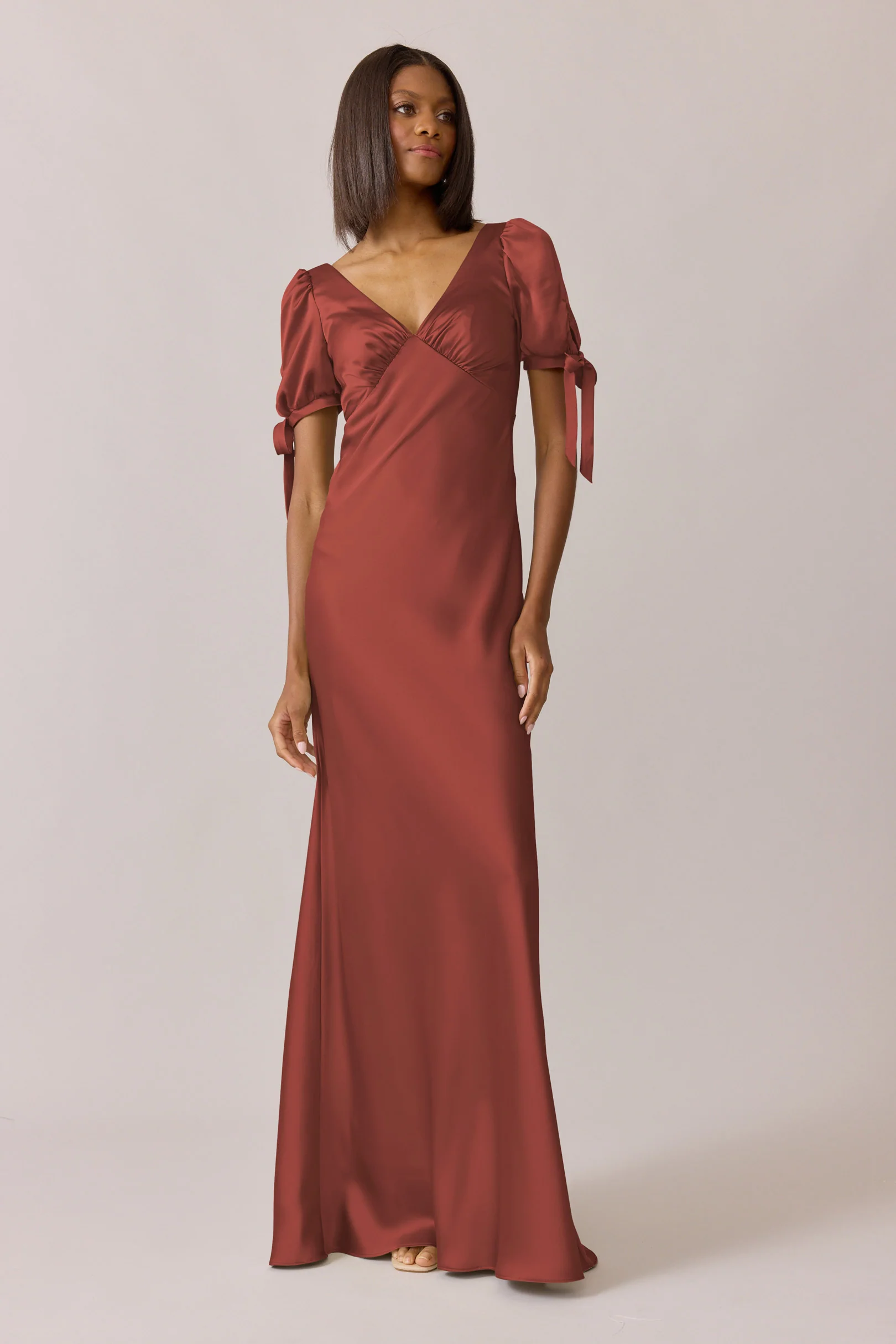 Daisy Satin Dress | Made To Order - Image 13
