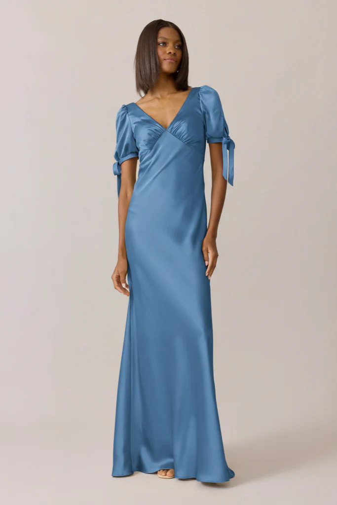Daisy Satin Dress | Made To Order - Image 158