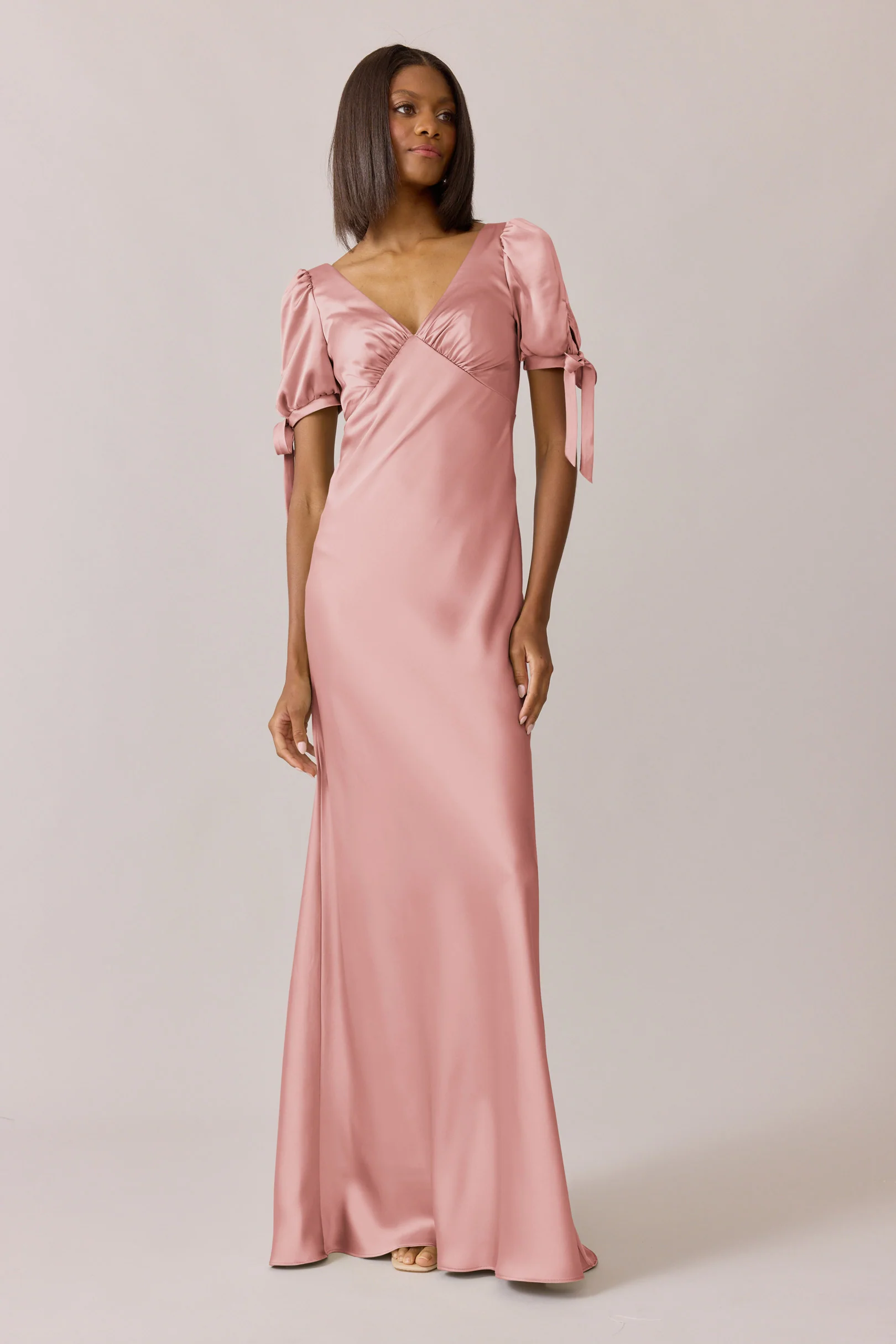 Daisy Satin Dress | Made To Order - Image 17