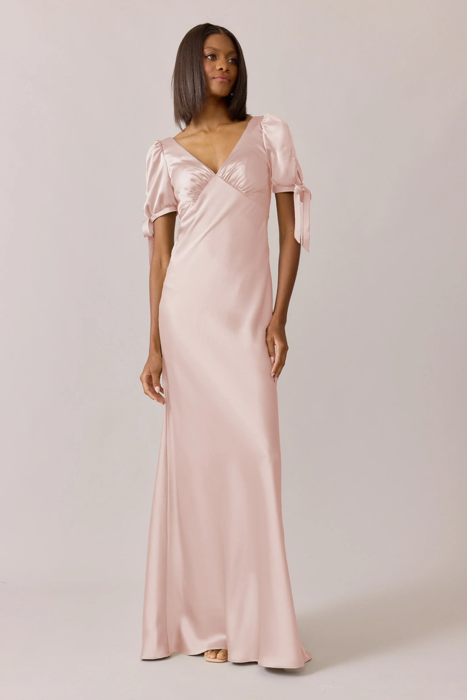 Daisy Satin Dress | Made To Order - Image 19