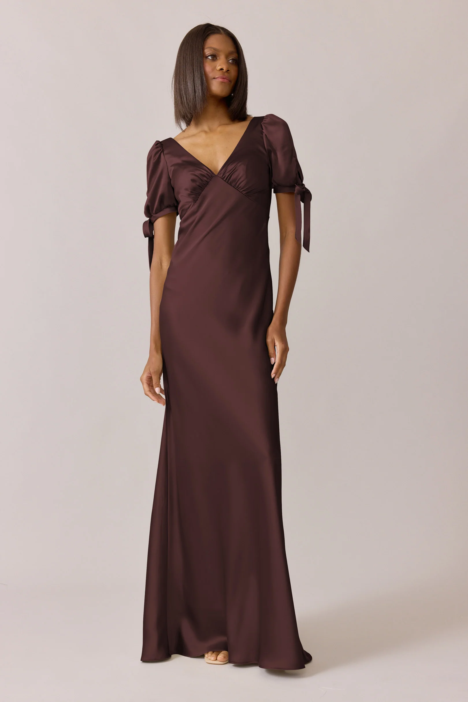 Daisy Satin Dress | Made To Order - Image 25