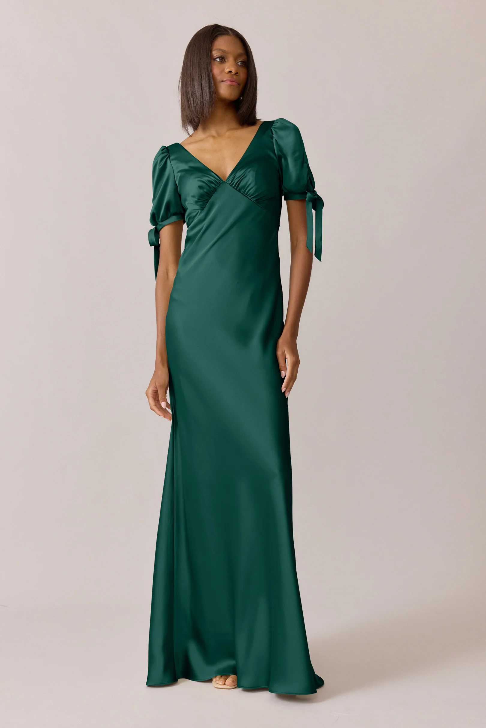 Daisy Satin Dress | Made To Order - Image 47