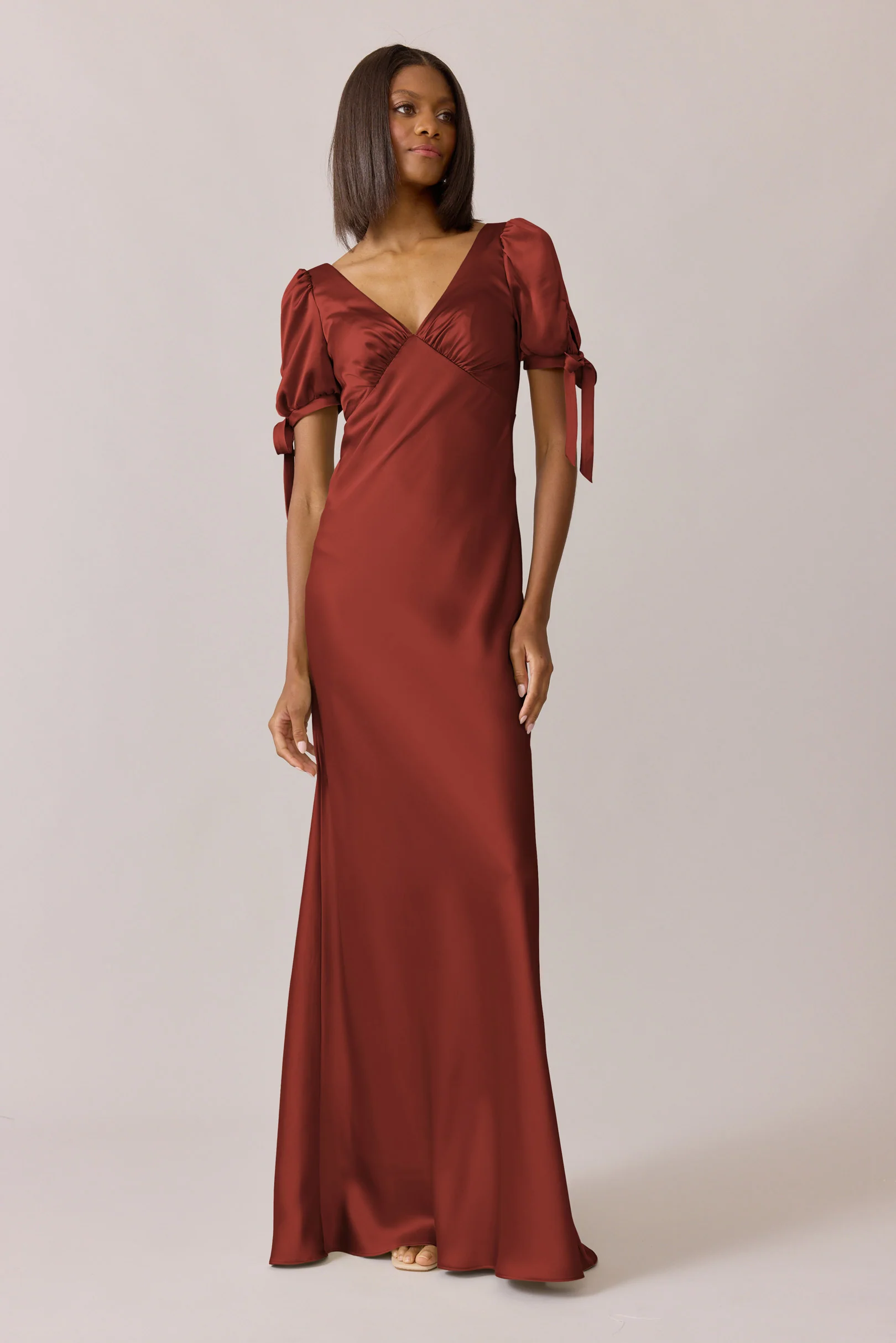 Daisy Satin Dress | Made To Order - Image 57