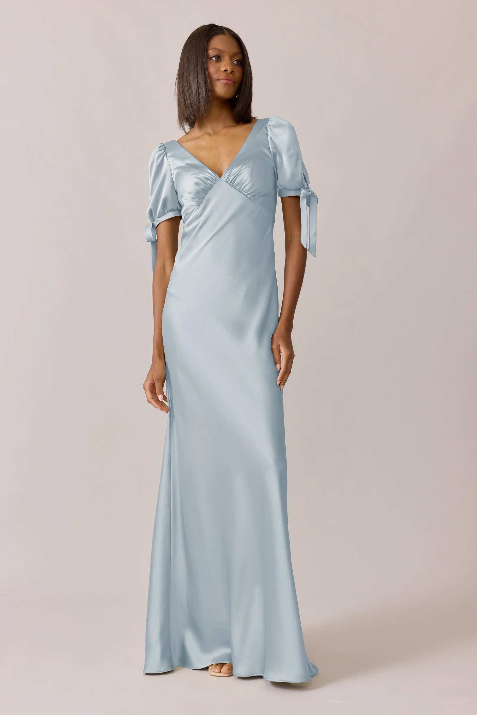 Daisy Satin Dress | Made To Order - Image 65