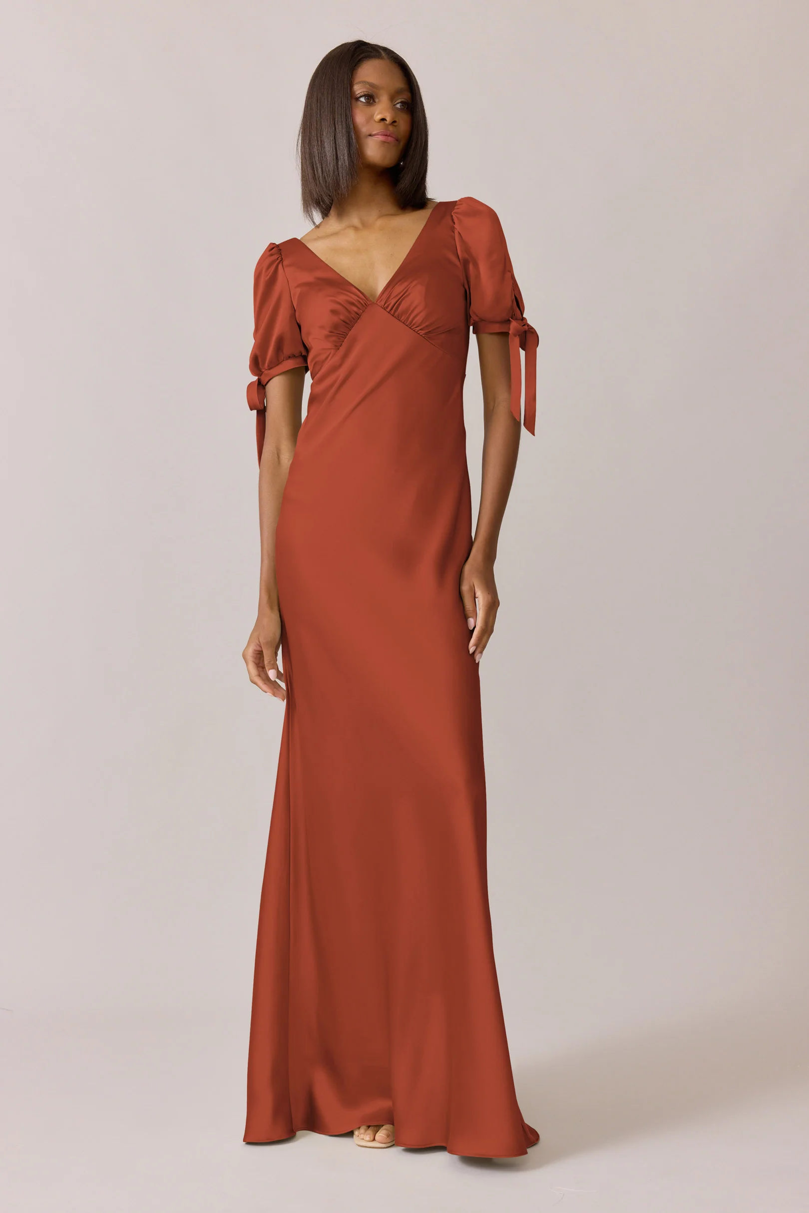 Daisy Satin Dress | Made To Order - Image 71