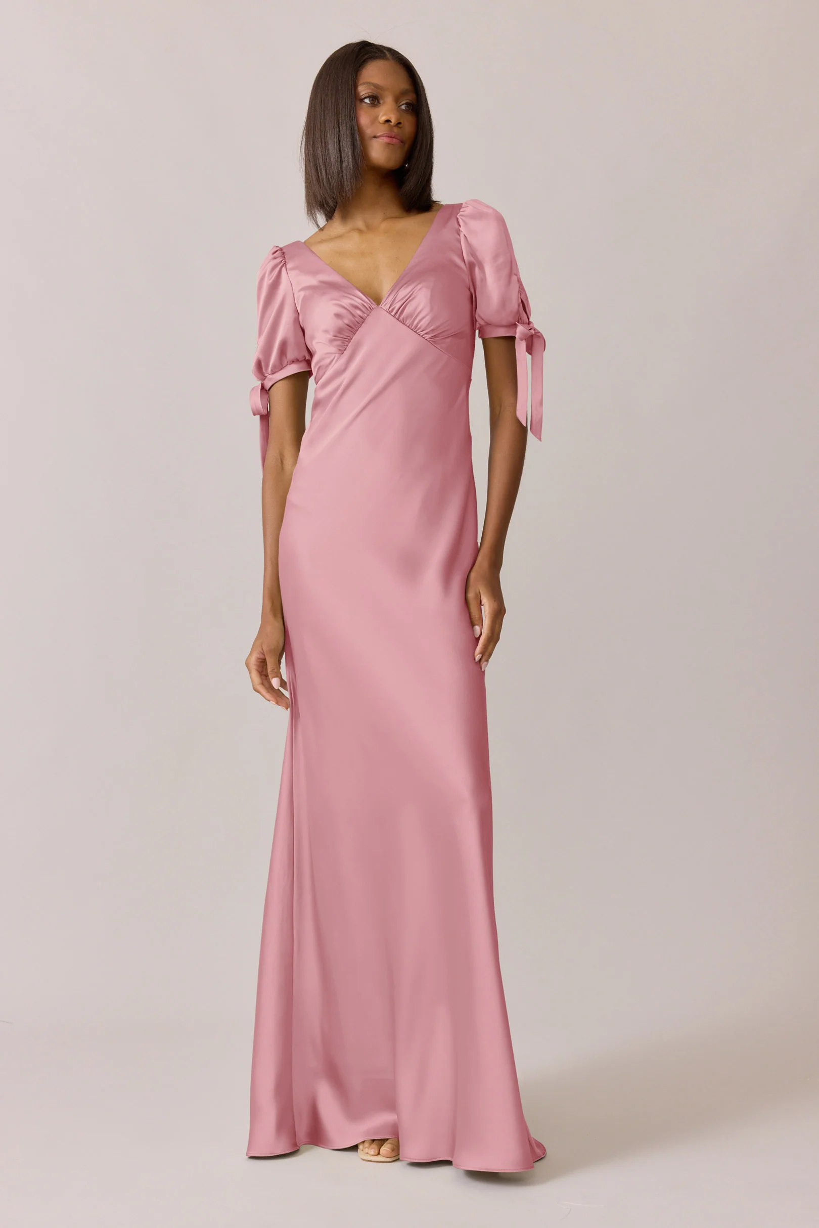Daisy Satin Dress | Made To Order - Image 73