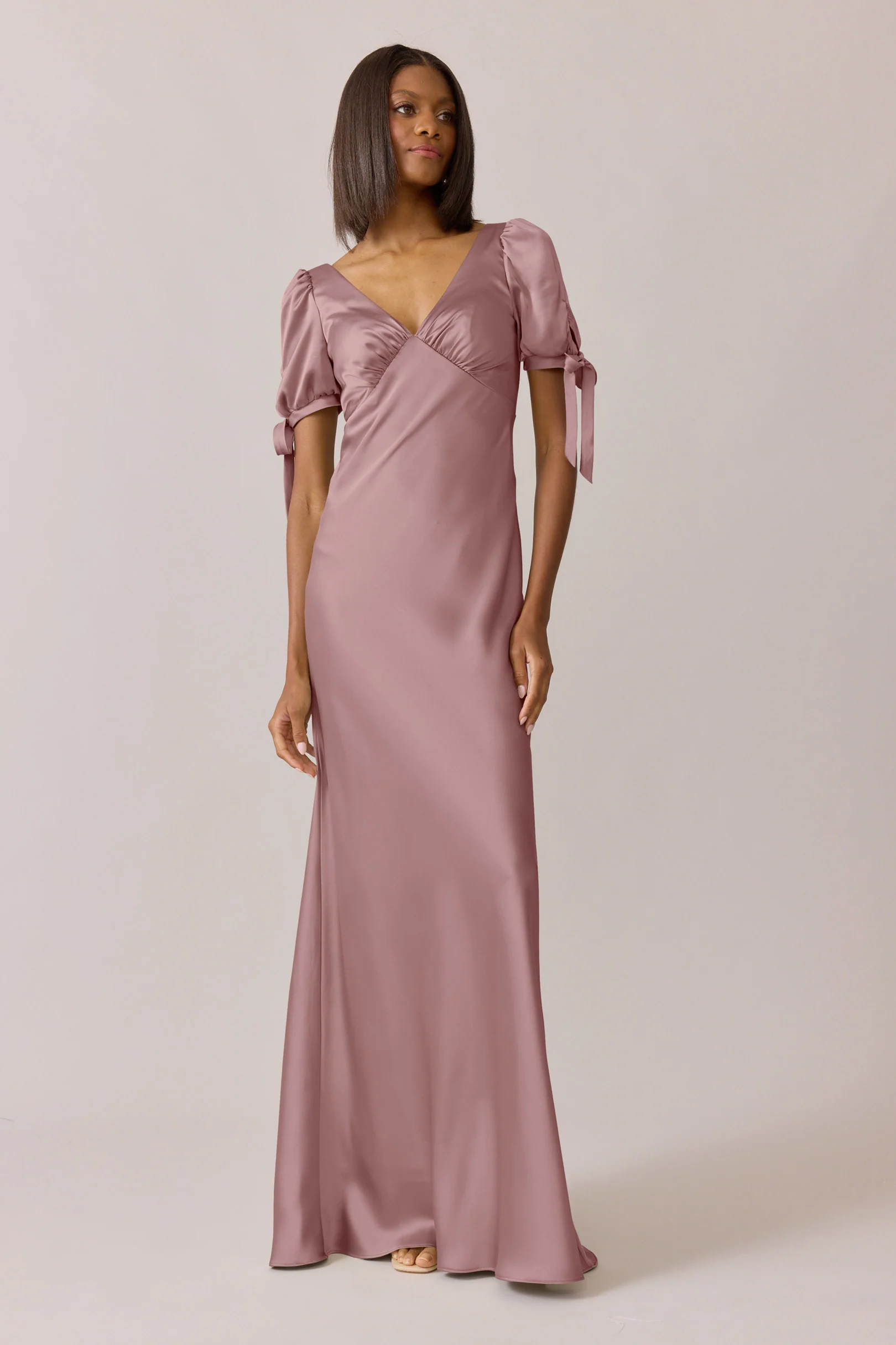 Daisy Satin Dress | Made To Order - Image 77
