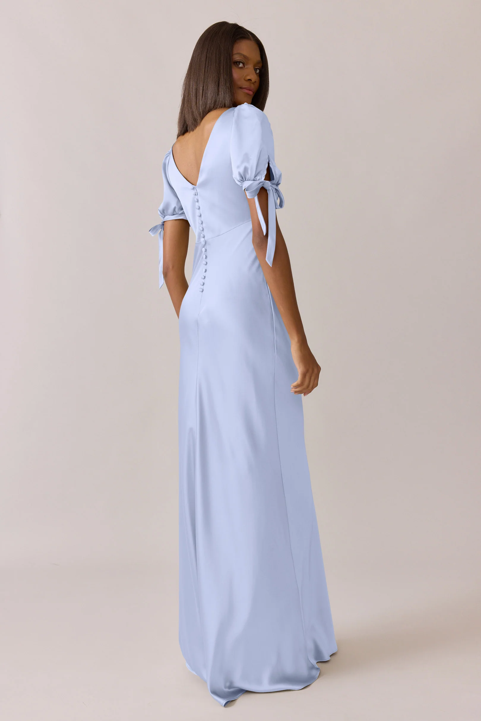 Daisy Satin Dress | Made To Order - Image 88