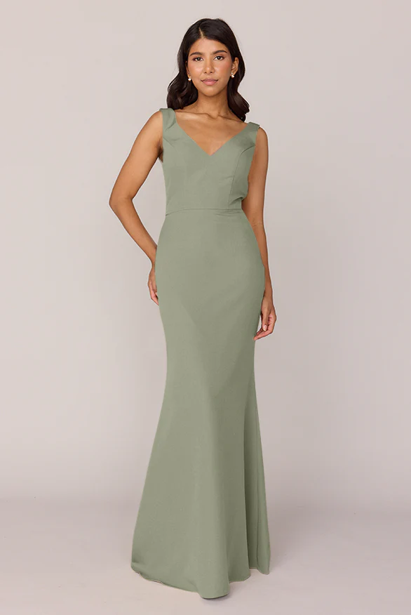 Dakota Crepe Dress | Made To Order - Image 43