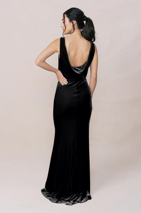 Dakota Velvet Dress | Made To Order - Image 30