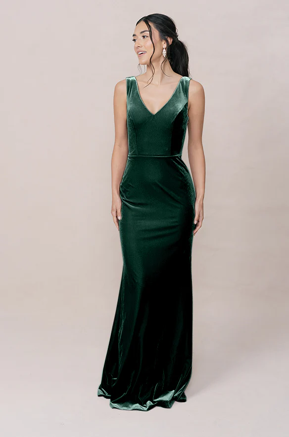 Dakota Velvet Dress | Made To Order - Image 45