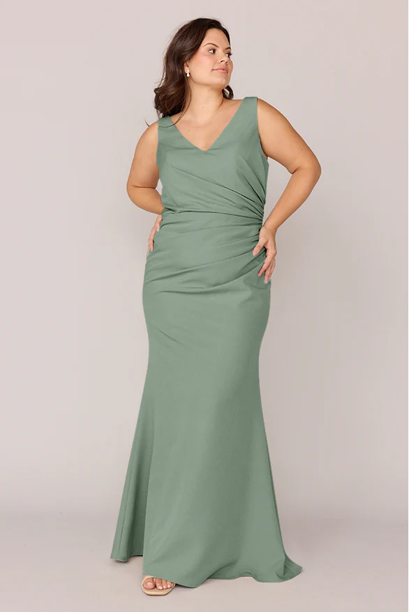 Dawson Crepe Dress | Made To Order - Image 121
