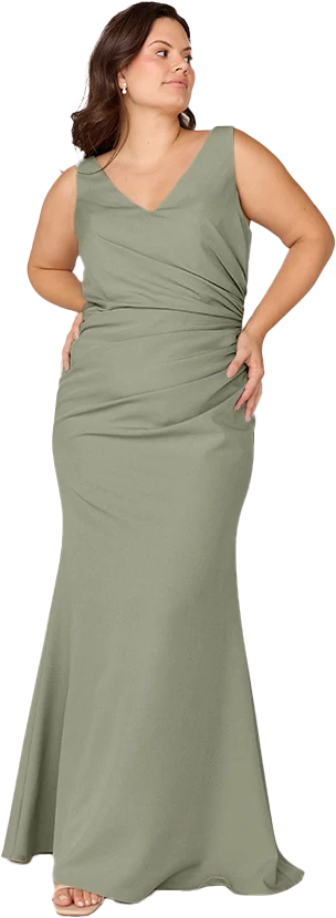 Dawson Crepe Dress | Made To Order - Image 159