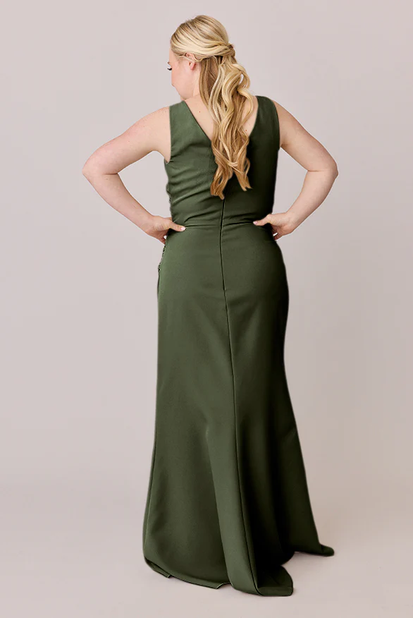 Dawson Crepe Dress | Made To Order - Image 34