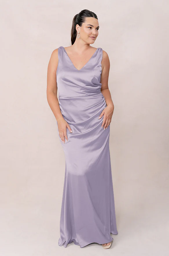 Dawson Satin Dress | Made To Order - Image 102