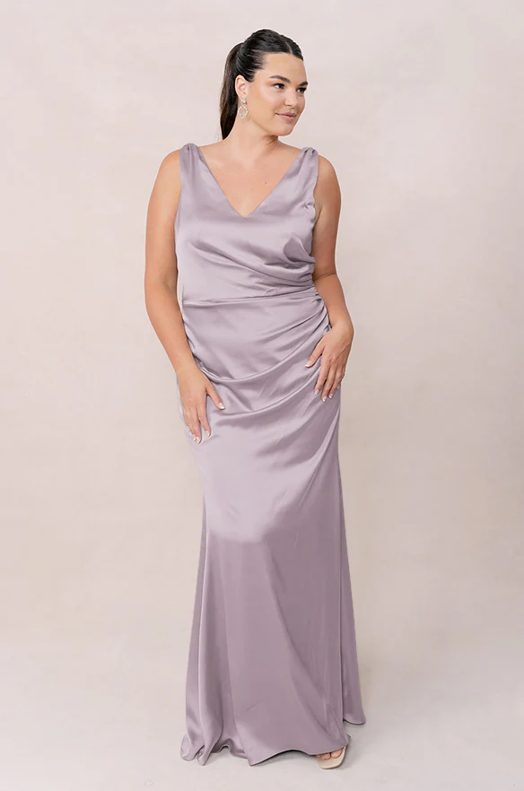 Dawson Satin Dress | Made To Order - Image 104