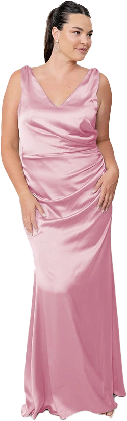 Dawson Satin Dress | Made To Order - Image 158