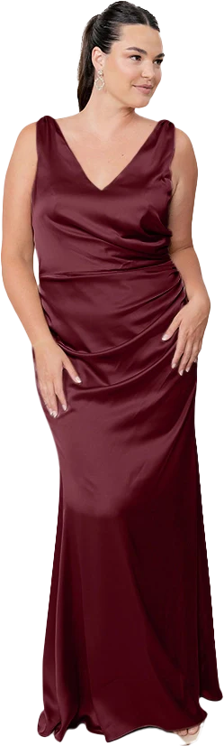 Dawson Satin Dress | Made To Order - Image 17