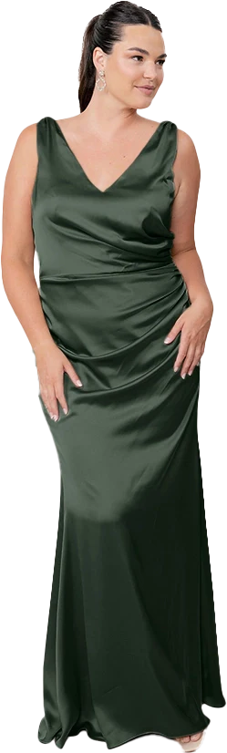 Dawson Satin Dress | Made To Order - Image 21