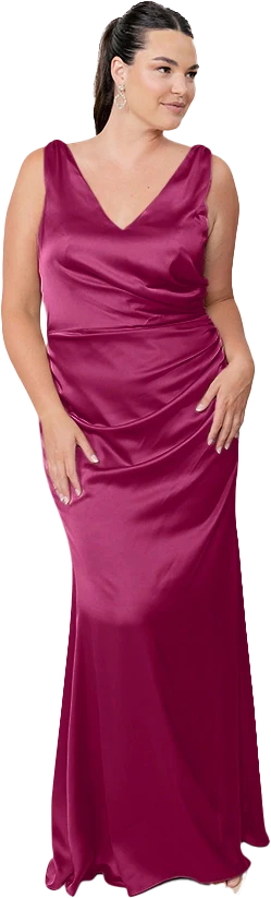 Dawson Satin Dress | Made To Order - Image 28