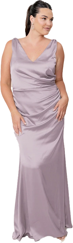 Dawson Satin Dress | Made To Order - Image 36