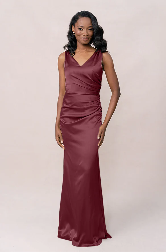Dawson Satin Dress | Made To Order - Image 66