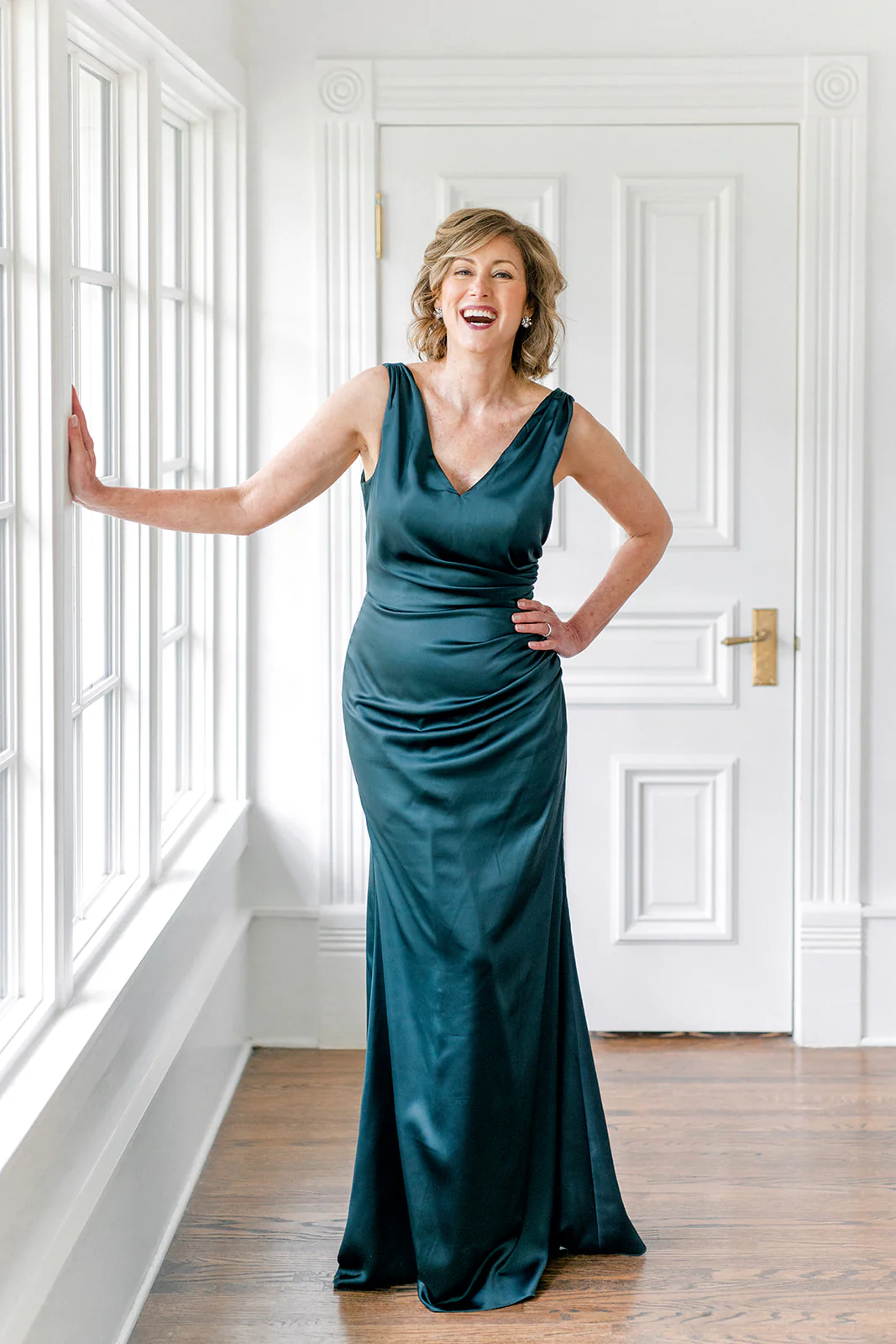 Dawson Satin Dress | Made To Order - Image 7