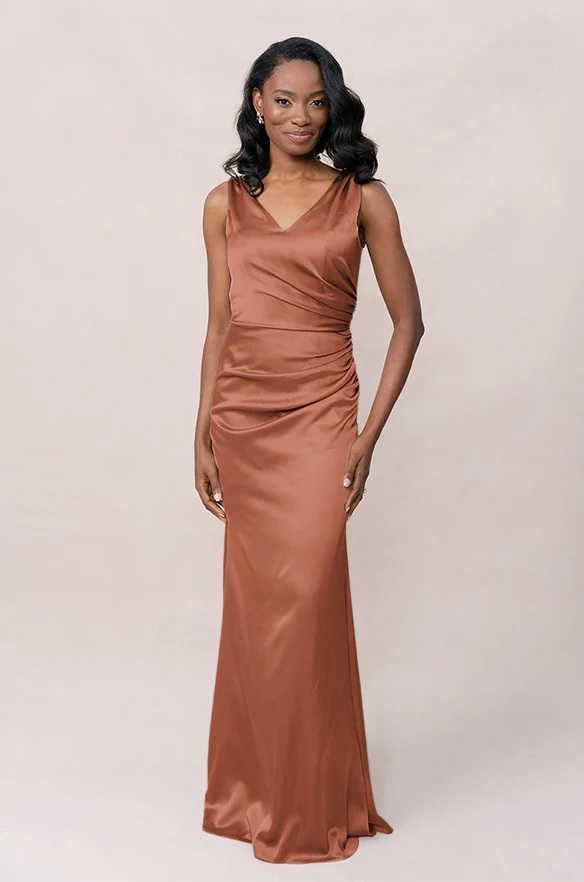 Dawson Satin Dress | Made To Order - Image 71