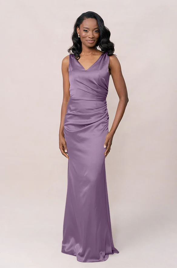 Dawson Satin Dress | Made To Order - Image 77