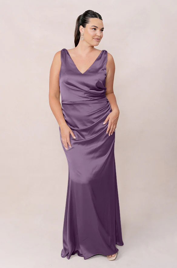 Dawson Satin Dress | Made To Order - Image 78