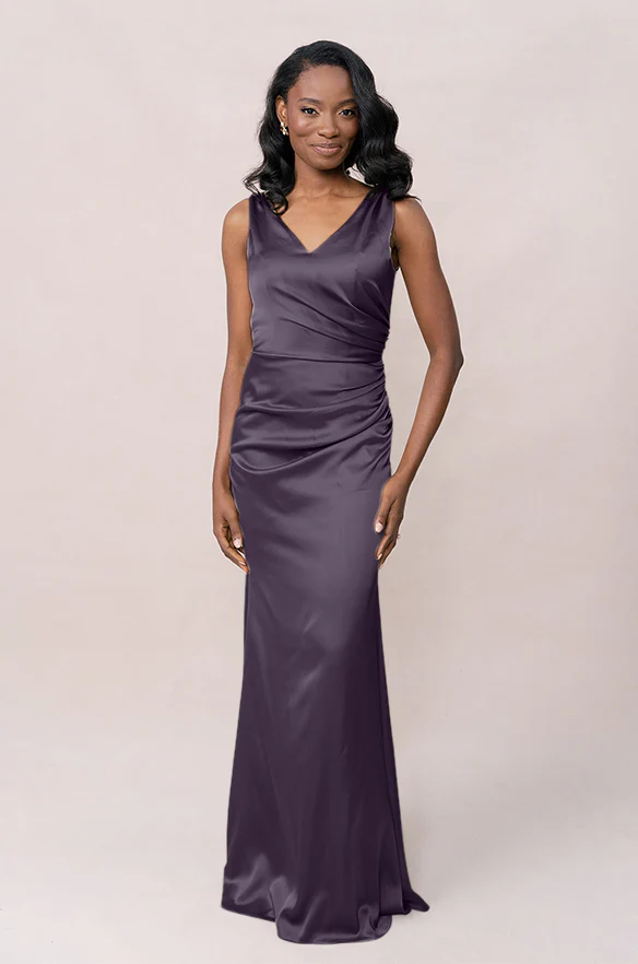 Dawson Satin Dress | Made To Order - Image 79