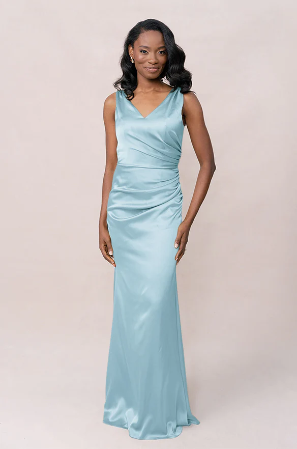 Dawson Satin Dress | Made To Order - Image 99