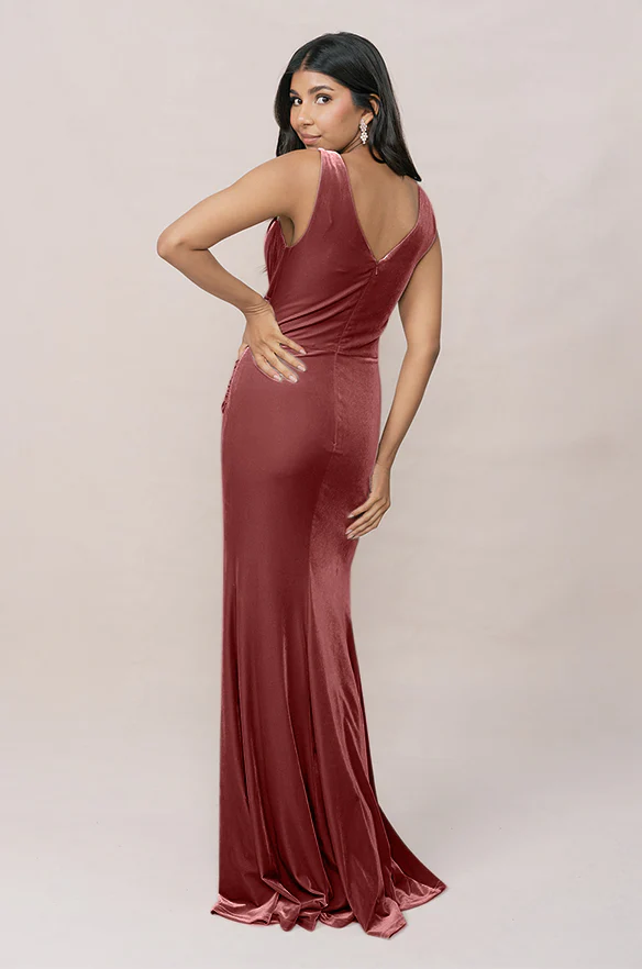 Dawson Velvet Dress | Made To Order - Image 43