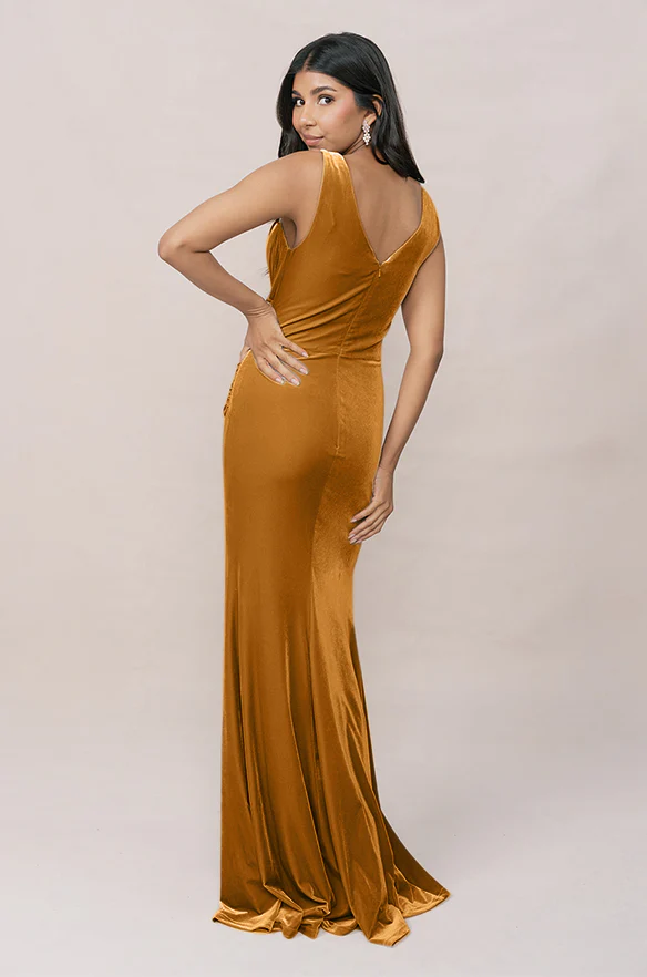 Dawson Velvet Dress | Made To Order - Image 53